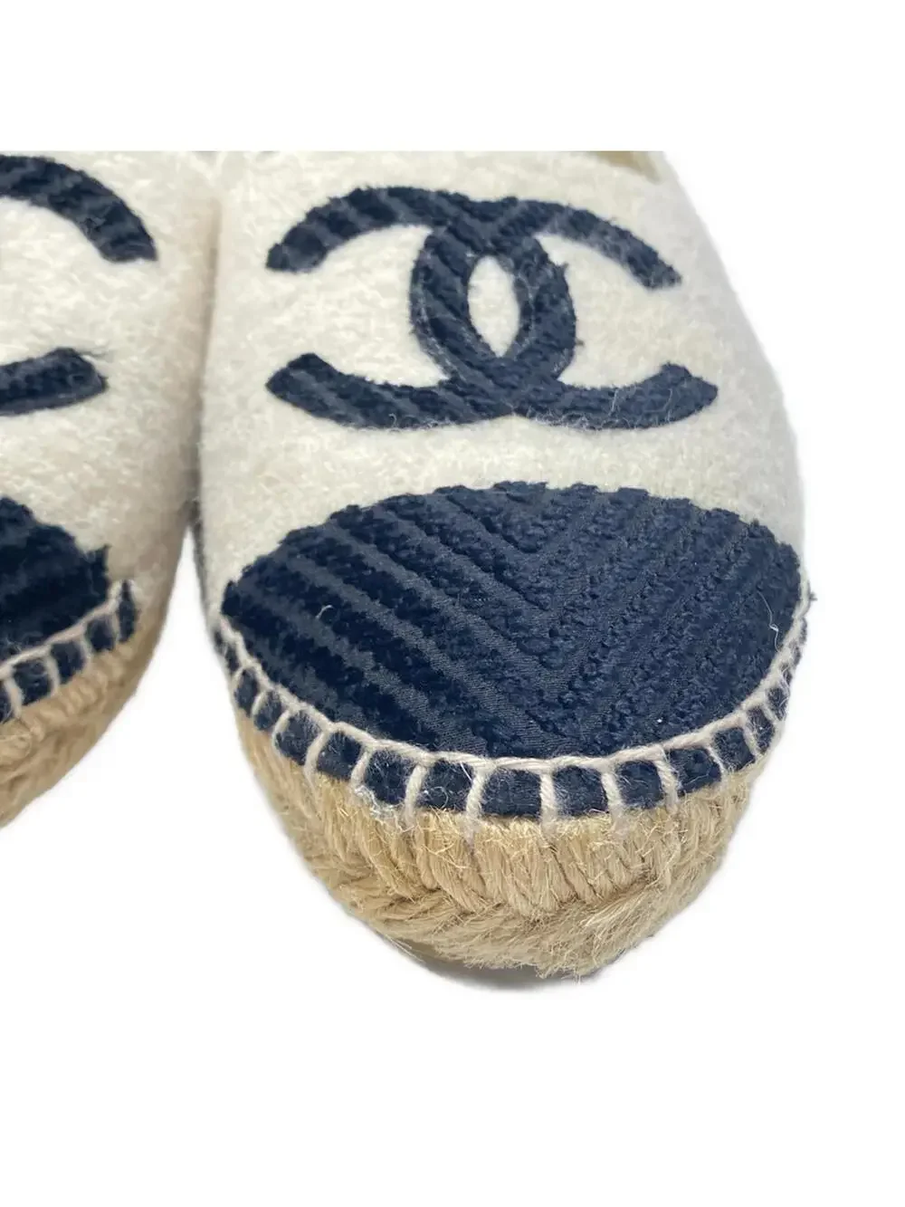 Chanel Cream Black Tweeds Velour #284866C59B